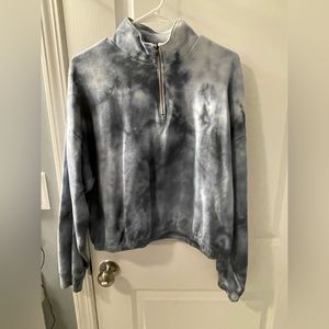 American Eagle Cropped Quarter Zip